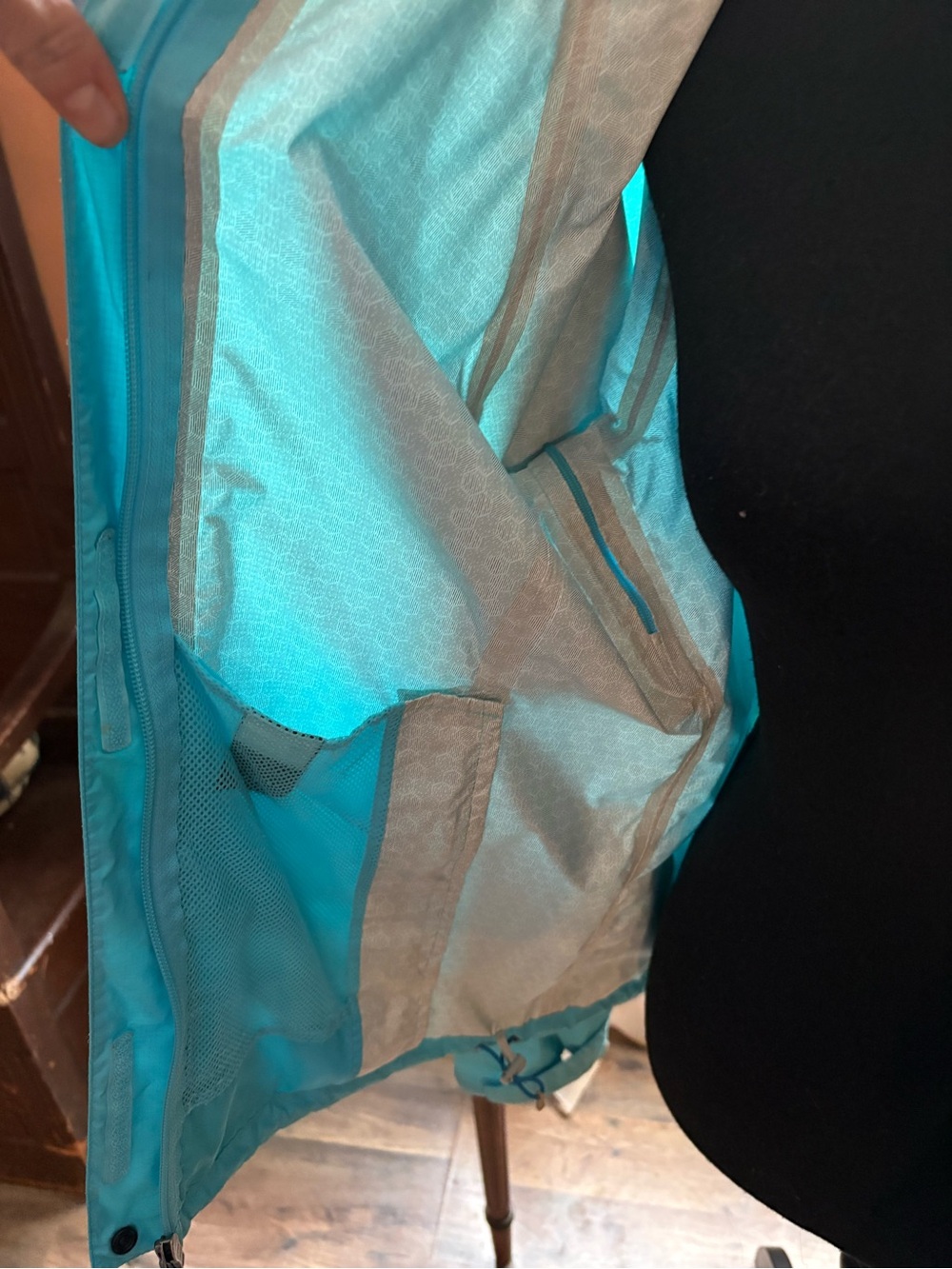 The North Face Venture HyVent 2.5L Rain Jacket Aqua Blue Women’s M - Picture 12 of 16